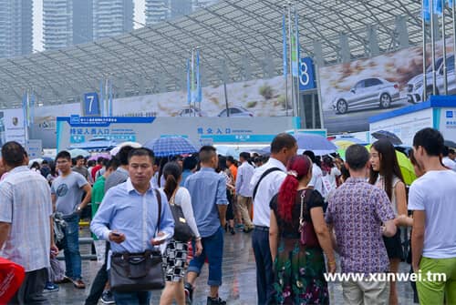 2015成都车展现场一