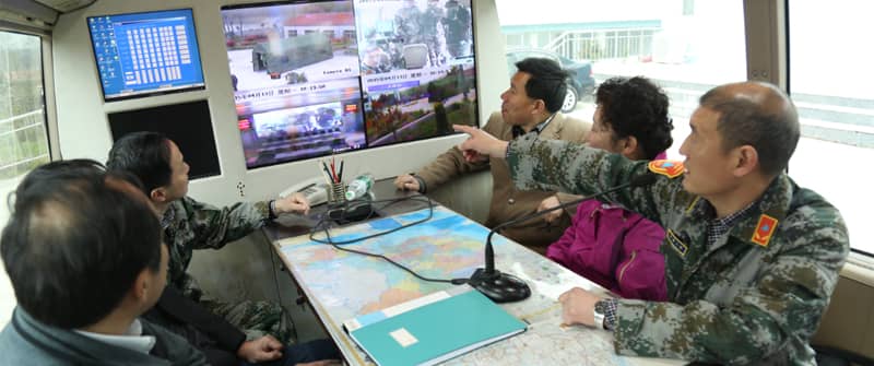 应急指挥车现场指挥