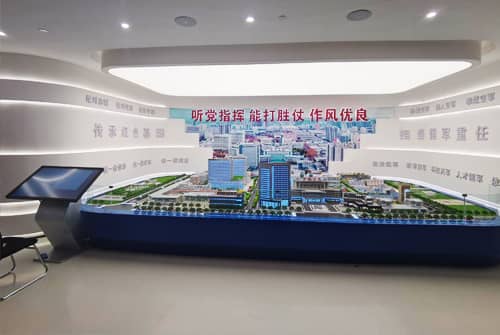 讯维4K融合处理器成功应用于西安某医院历史文化展厅