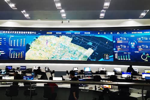 讯维分布式可视化系统助力中国城市打造智慧城市控制中心