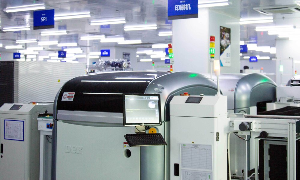 国产化电路板加工车间