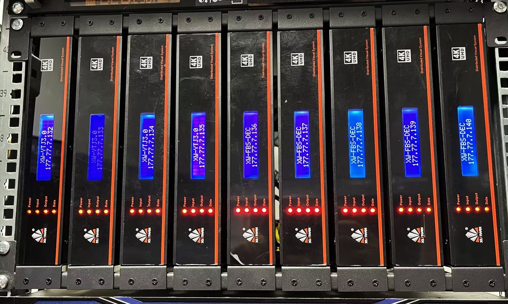 讯维4K分布式节点