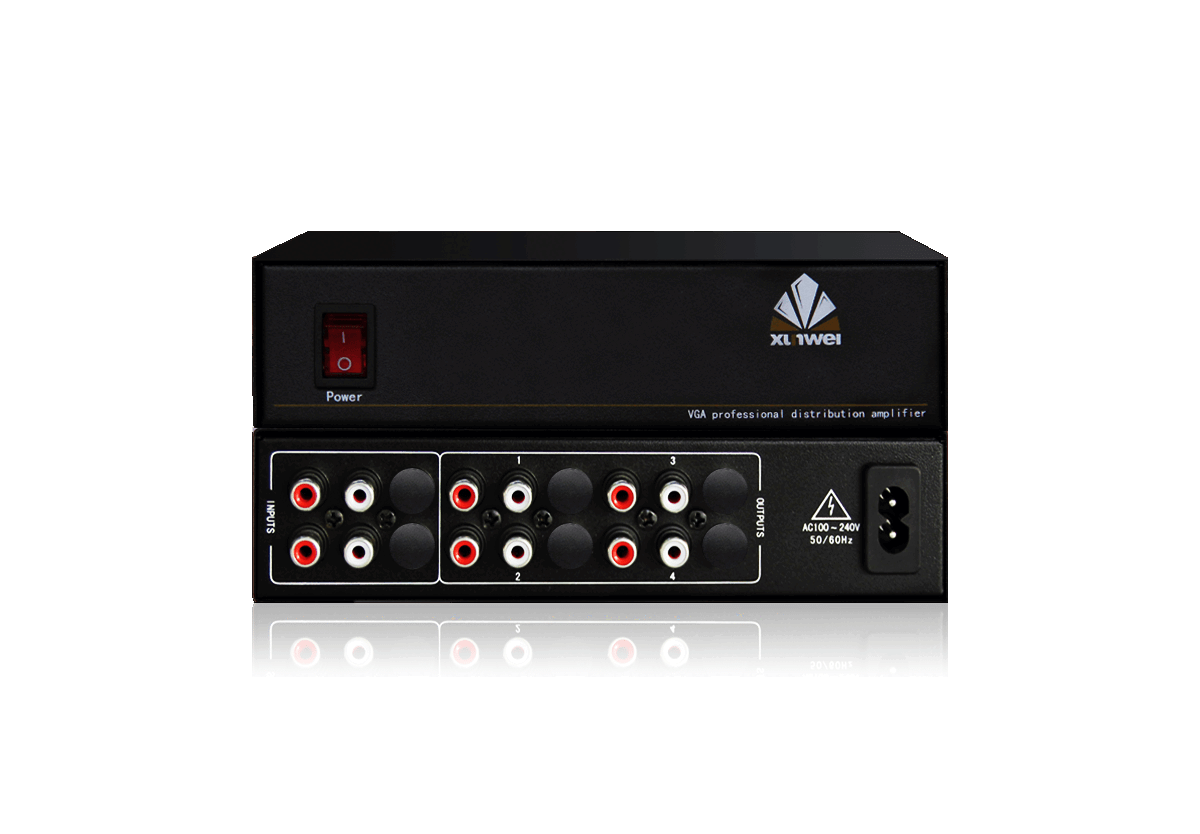 1进4出音频分配器