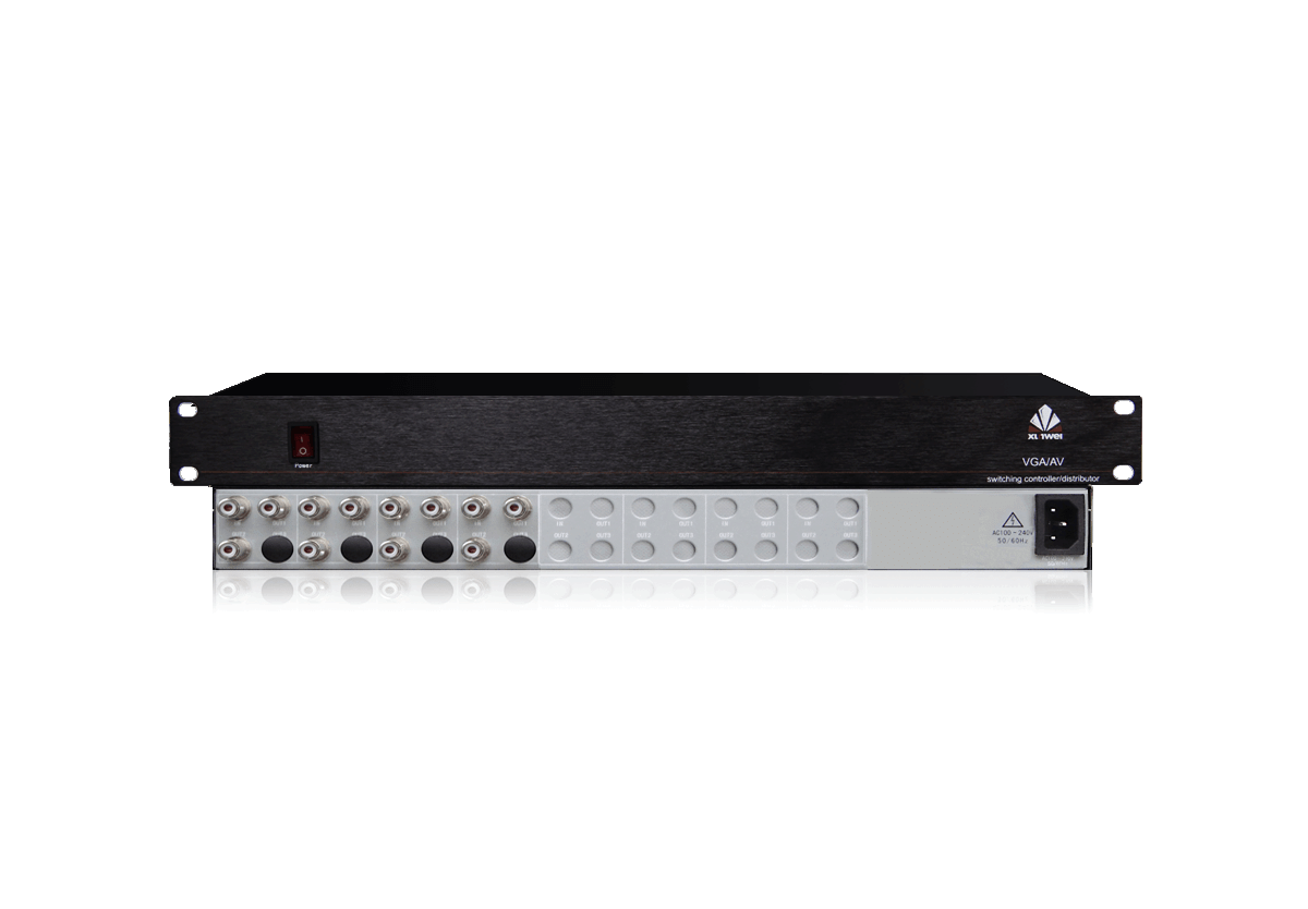 4进8出音频分配器