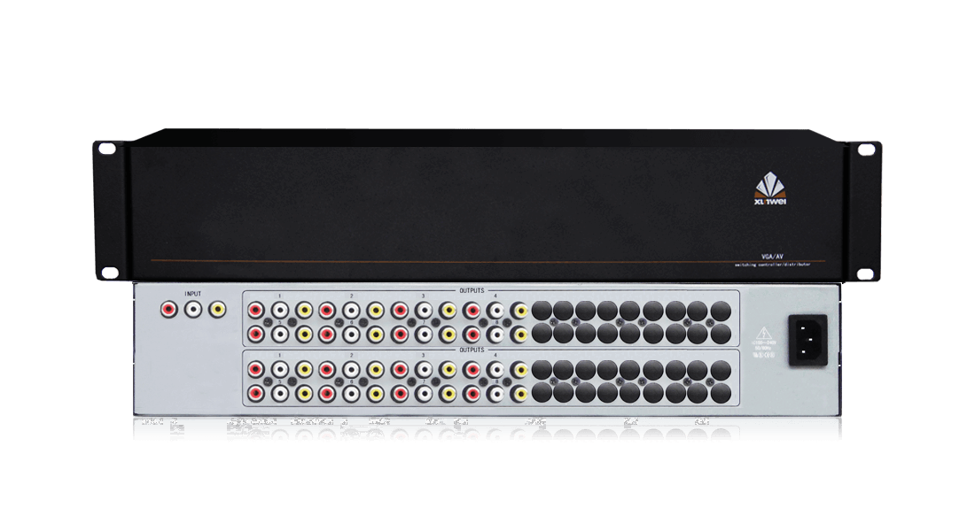 1进16出音视频分配器