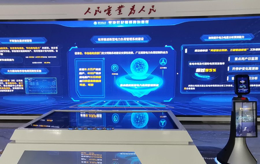 甘肃国家电网营业厅案例