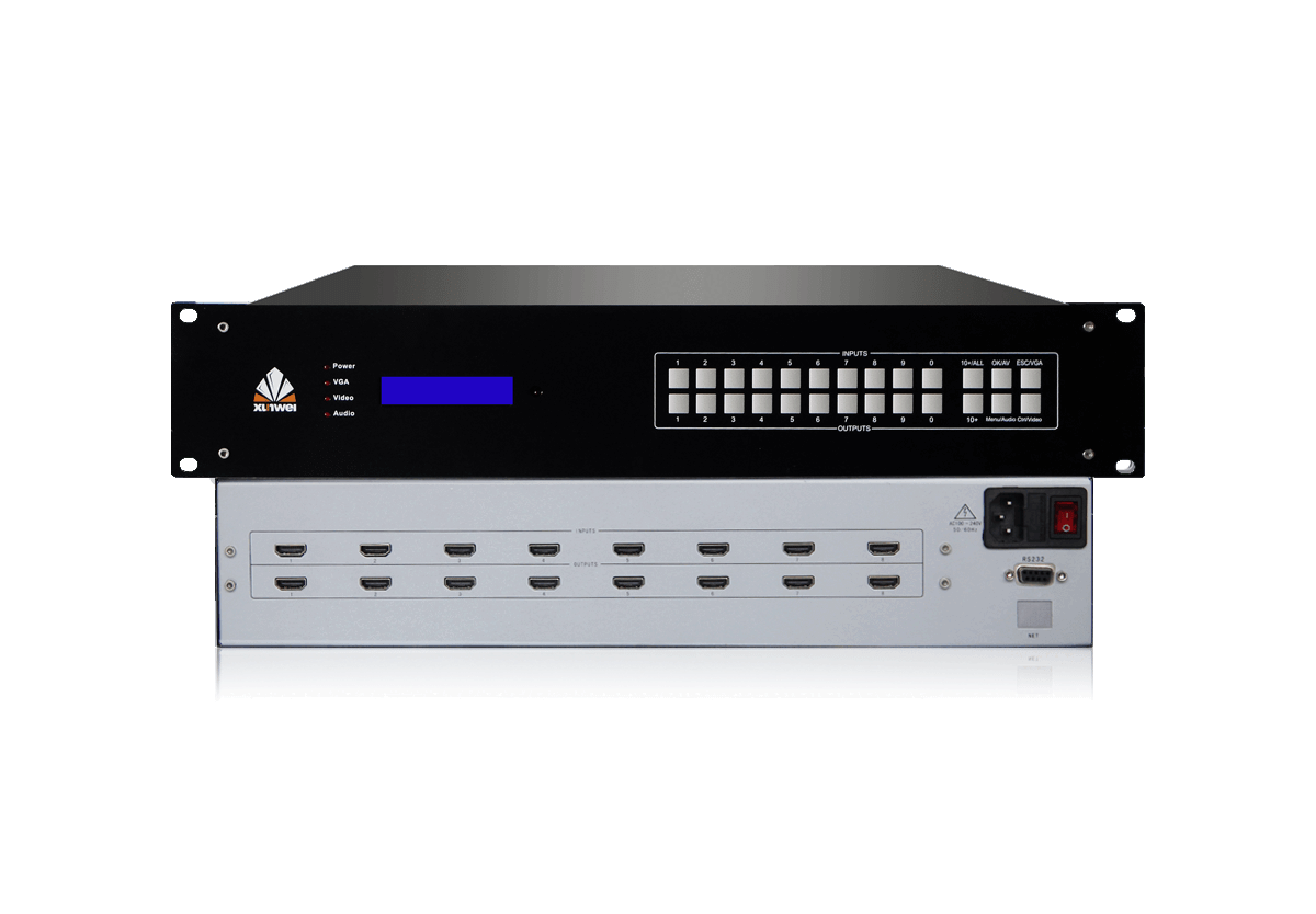 8路DP矩阵切换器