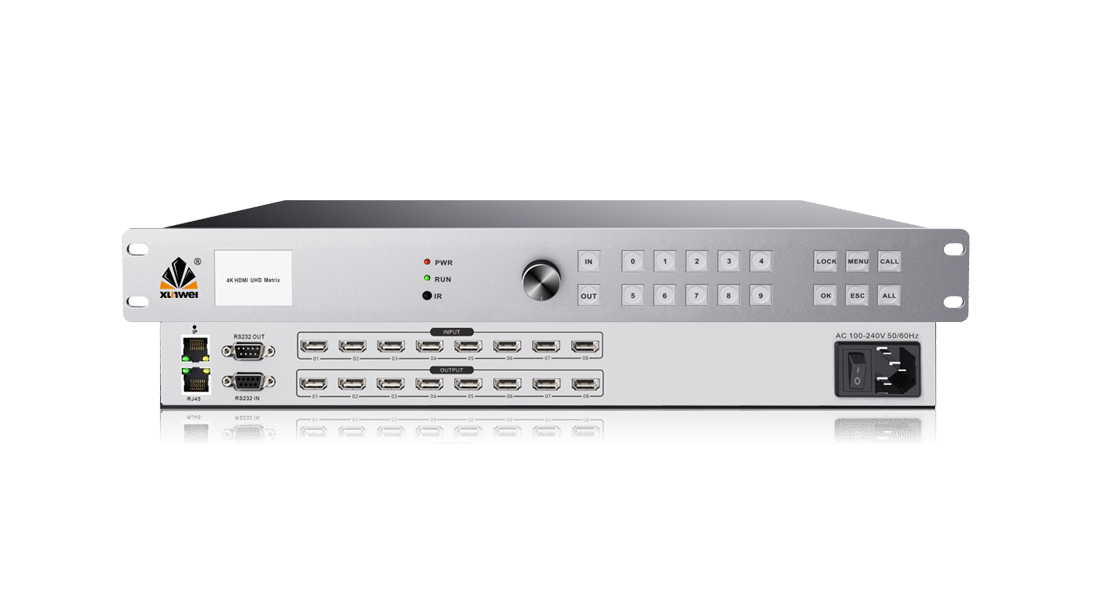 8路4K HDMI矩阵（带拼接）