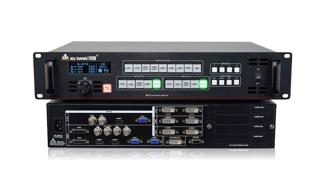 3通道LED拼接处理器