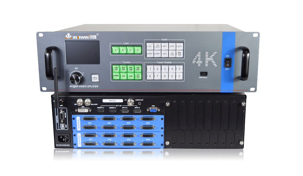 8通道4K LED拼接处理器