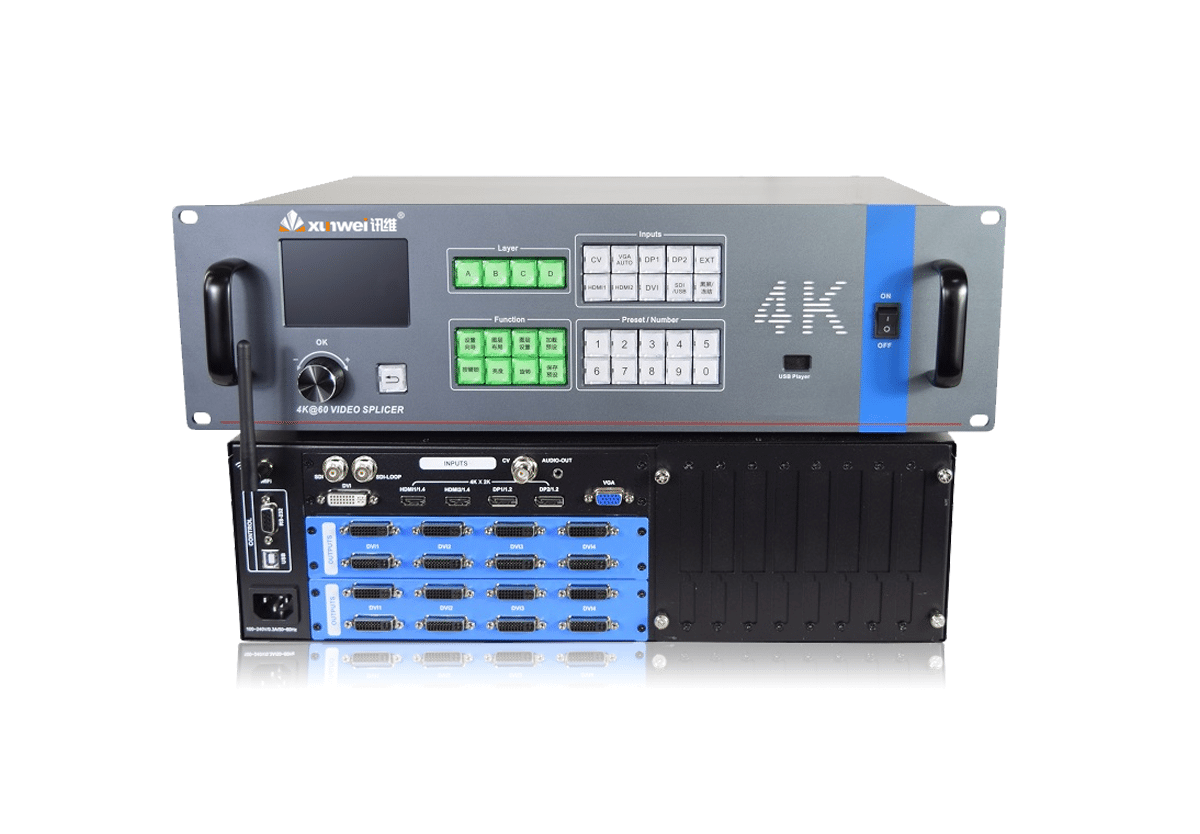 8通道4K LED拼接处理器