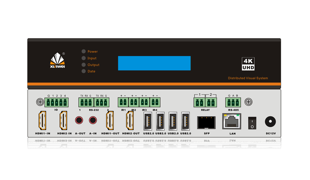 4K双路分布式输入节点