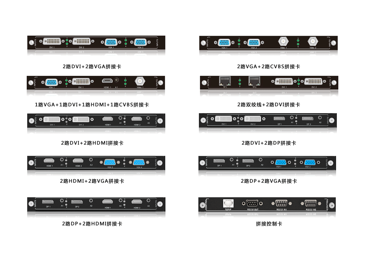 拼接处理器板卡