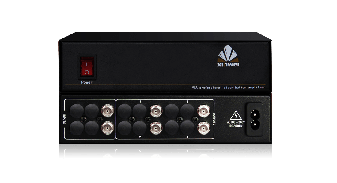 1进4出视频分配器