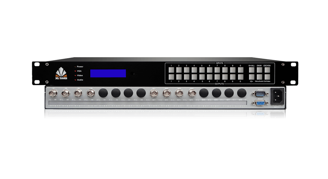 4路视频矩阵切换器