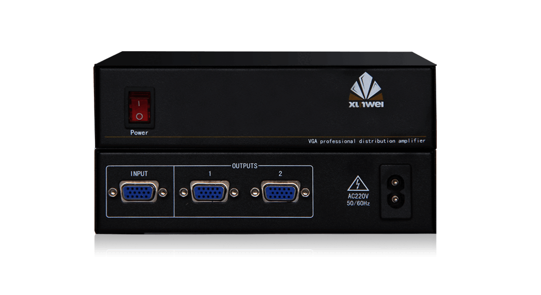 1进2出VGA分配器