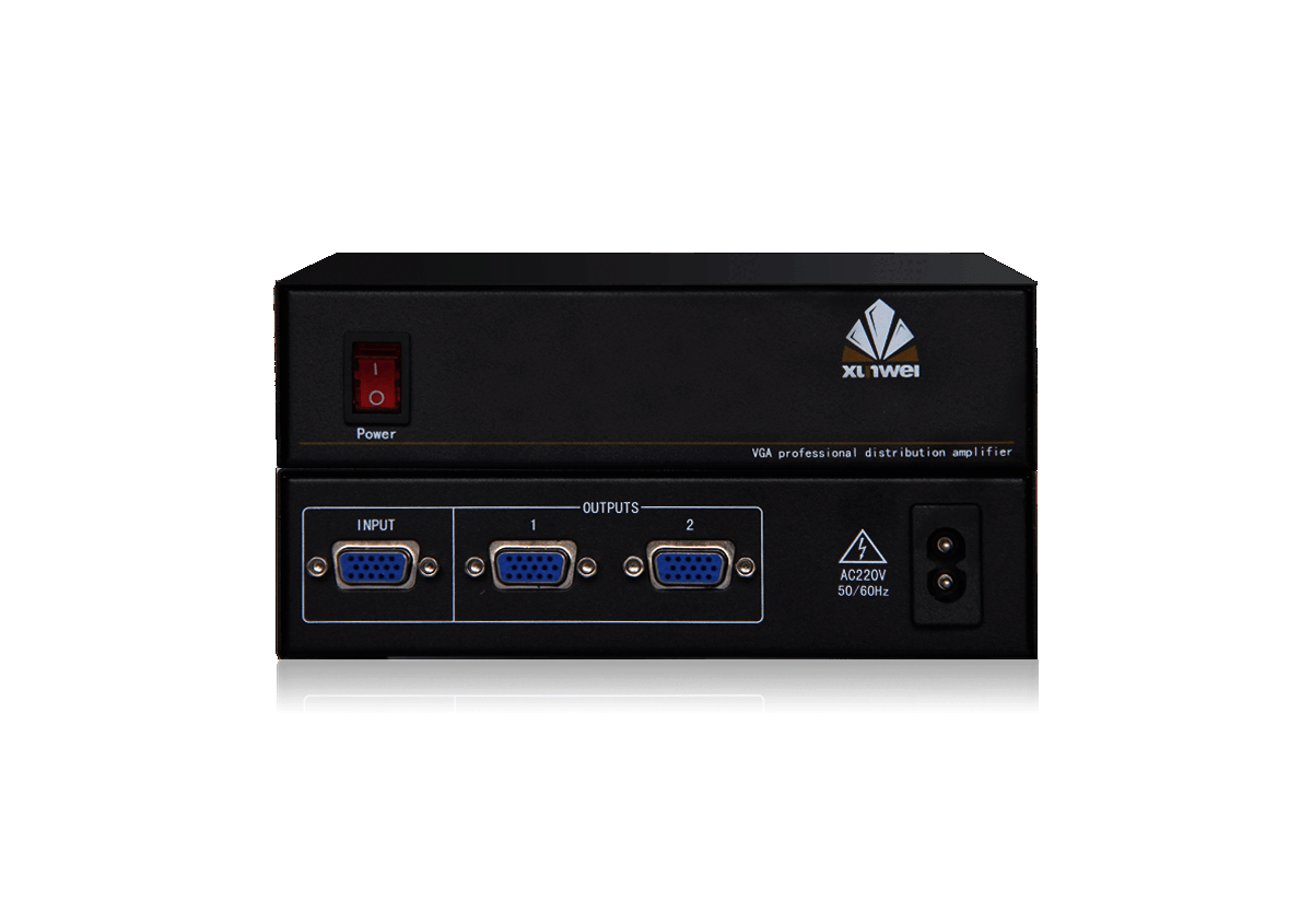 1进2出VGA分配器