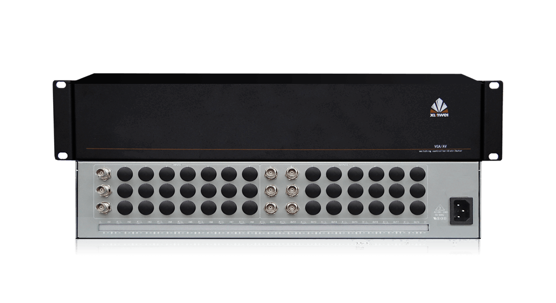 1进2出分量视频分配器